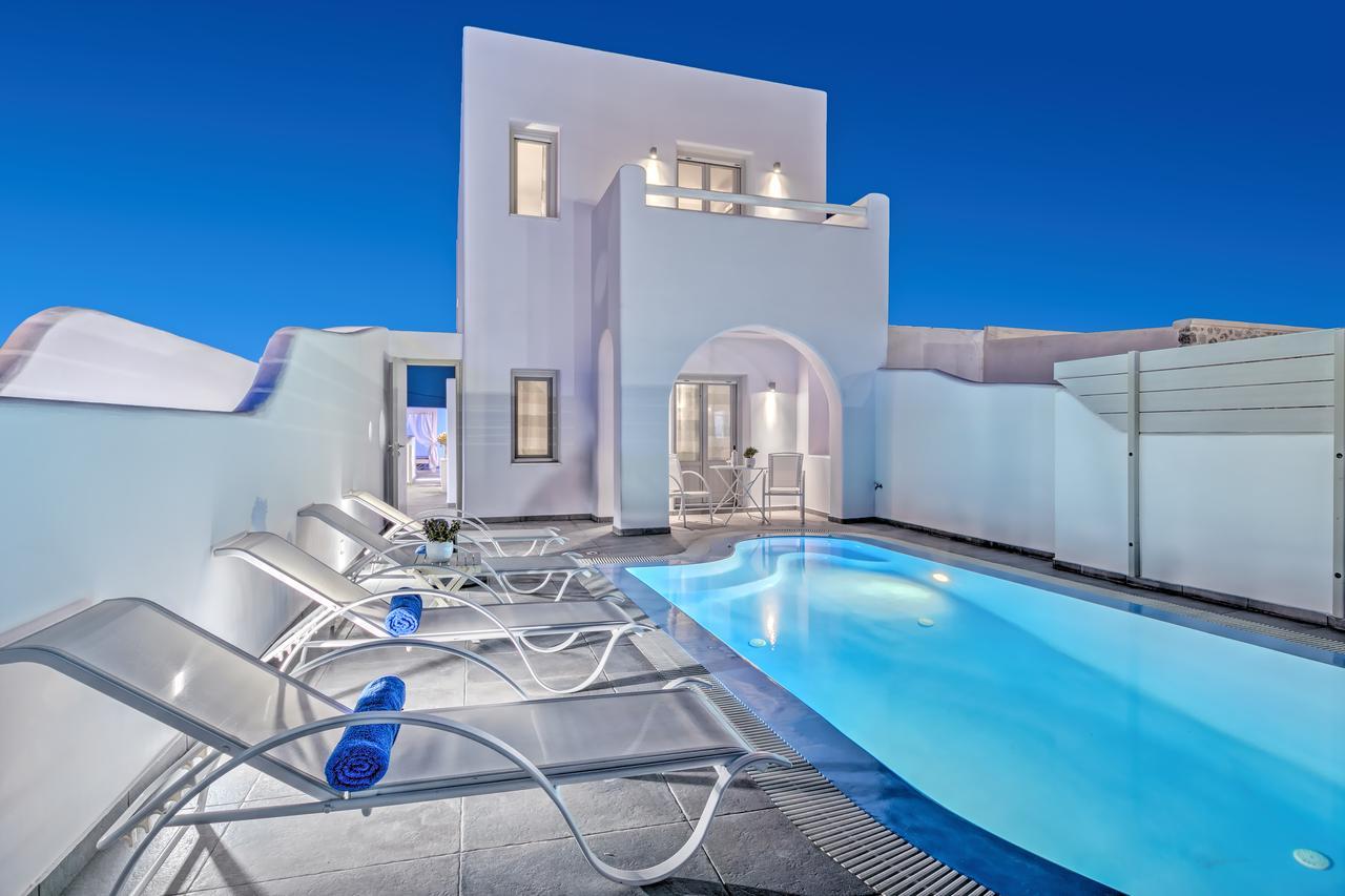 Santorini Blue Senses Villas Mesaria Exteriör bild