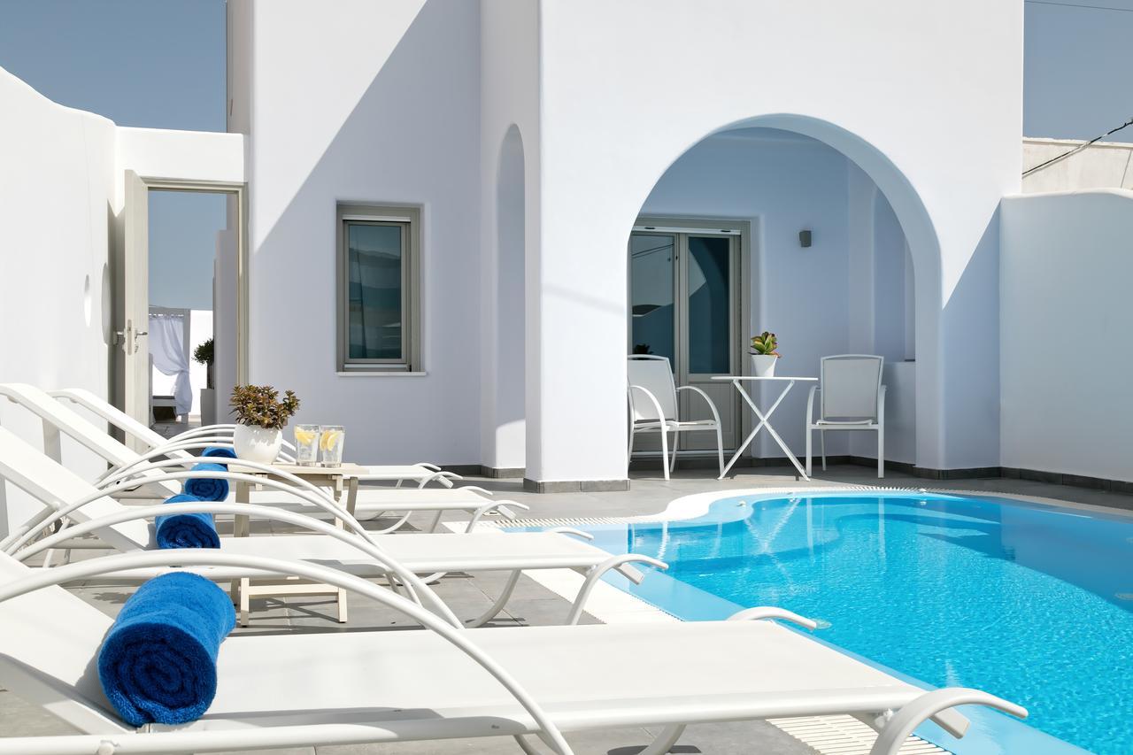 Santorini Blue Senses Villas Mesaria Exteriör bild